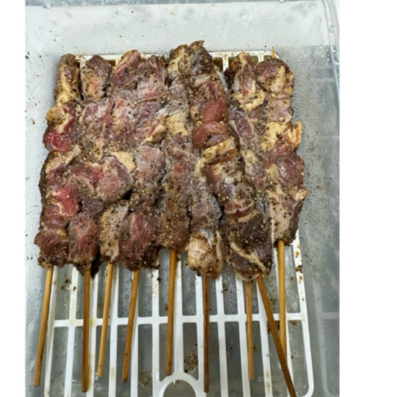 <孜然羊肉串>烤肉串類10串/包