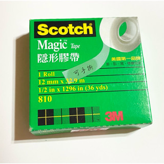 Scotch magic tape 3M隱形膠帶19mm*32.9m