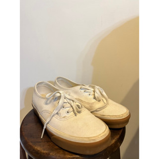 Vans Authentic 米白 焦糖奶茶 懶人鞋 膠底 女鞋