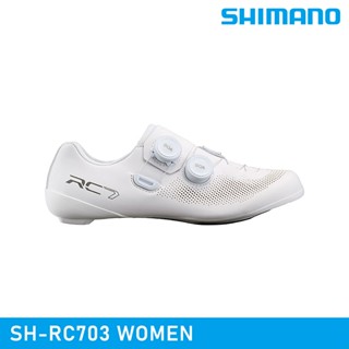 SHIMANO 女 SPD-SL自行車卡鞋 SH-RC703 WOMEN｜白色 (EU36~44)