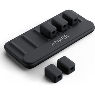 Anker 3.5mm 磁吸 充電線 集線器 固線器 理線器 有背膠 工作站 辦公室 辦公桌 電腦桌 收線器 A8891