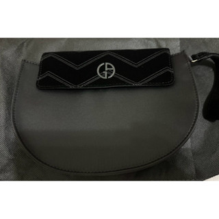 Giorgio Armani 幾何半月 訂製晚宴包 化妝包 手拿包