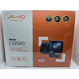 Mio MiVue C595WD 星光級 安全預警六合一 GPS WIFI雙鏡頭行車記錄器