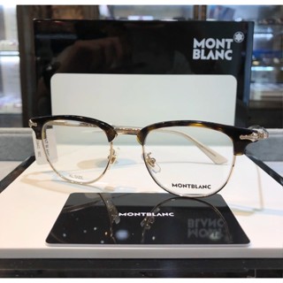 【預購】麗睛眼鏡【萬寶龍 MONT BLANC】可刷卡分期 MB0364O 琥珀色 萬寶龍眼鏡 萬寶龍鏡框 總代理公司貨