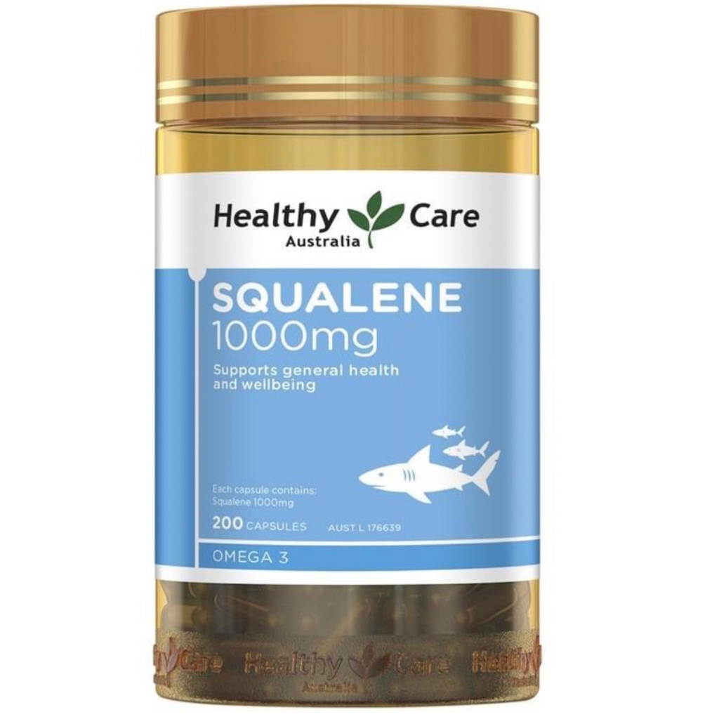 澳洲HealthyCare HC角鯊烯Squalene200粒