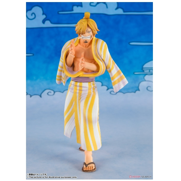 【G&amp;T】BANDAI Figuarts ZERO 航海王 和之國篇 香吉士 香吉五郎 海賊王 完成品 608406