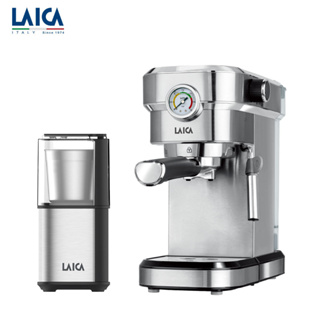 LAICA 萊卡 職人義式半自動濃縮咖啡機及研磨機組合 HI8101+HI8110I (HI8002改版上市)