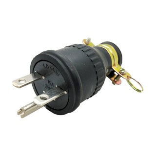 橡膠插座 Y型 電纜橡膠插頭 3P 插頭 15A LK7006