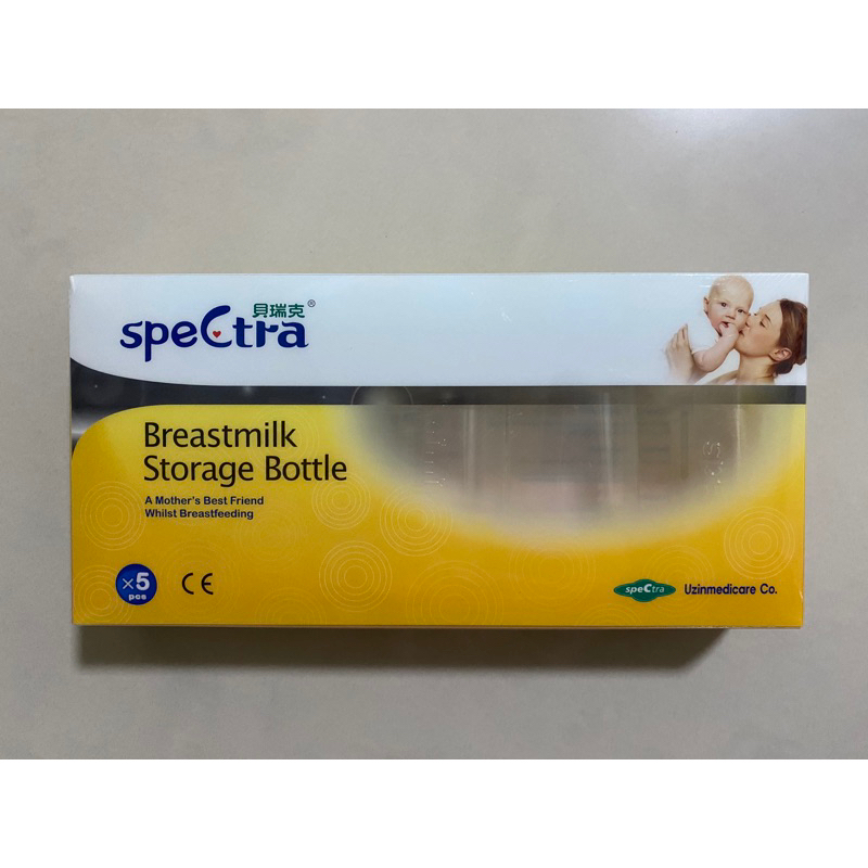 speCtra 貝瑞克 奶水儲存瓶 儲乳瓶 標準口徑 150ml 5入