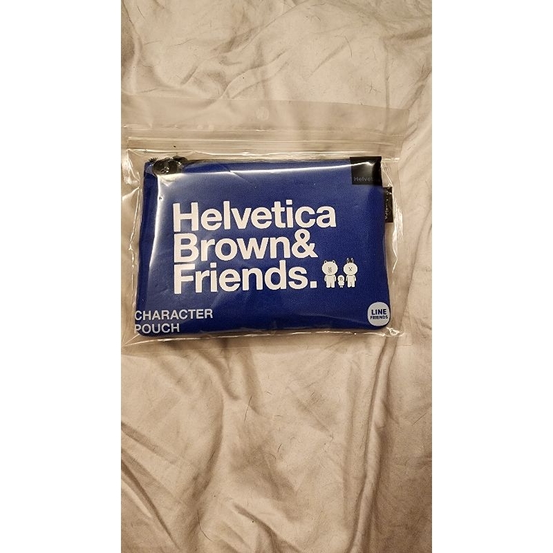 [LINE FRIENDS] Helvetica 聯名款零錢包 熊大 莎莉