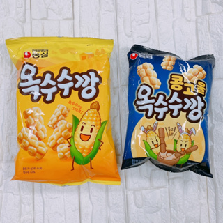 現貨(KK mart)韓國空運零食 韓國農心 烤玉米餅乾 玉米餅乾 玉米洋芋片 酥脆餅乾