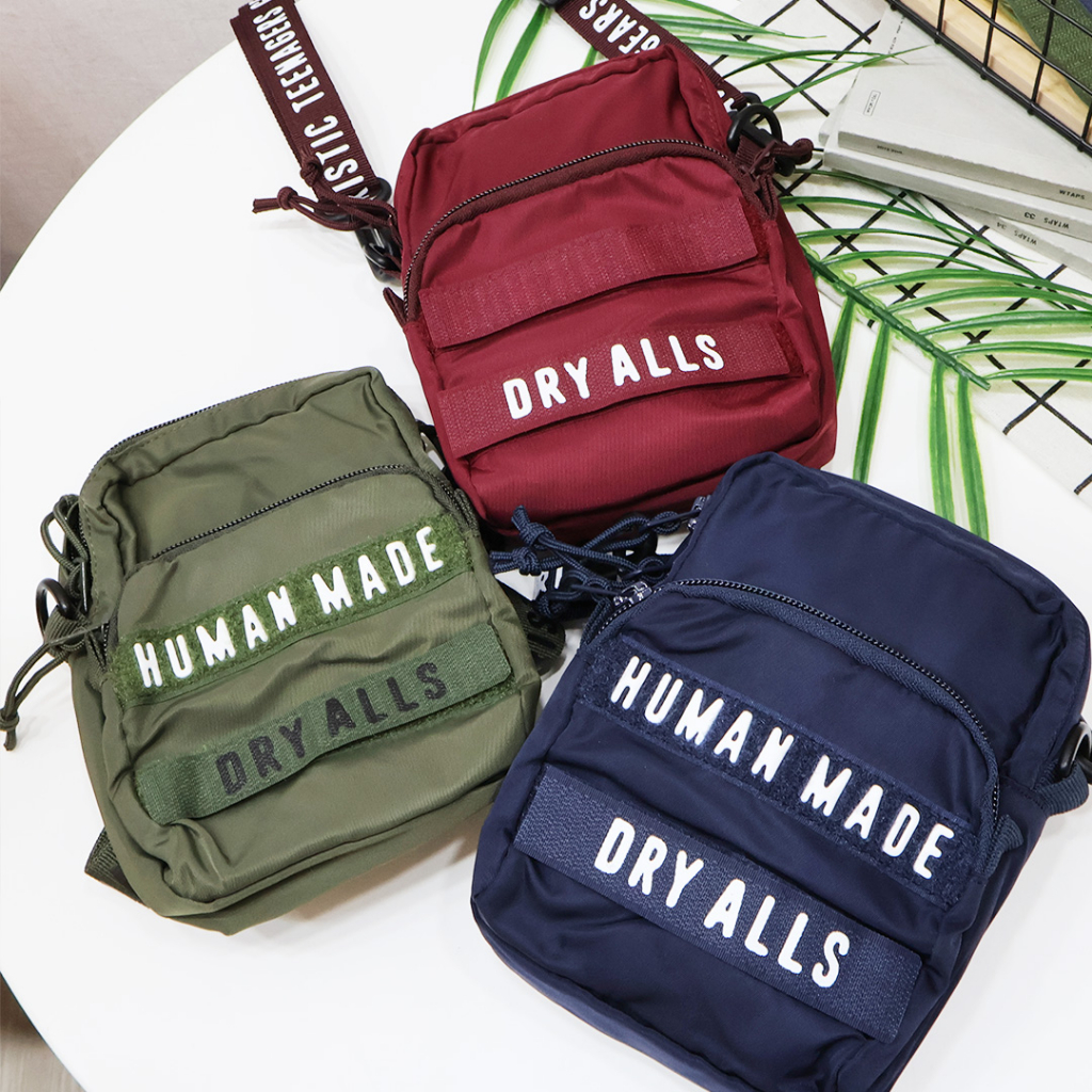 AirRoom 全新 正品 現貨 2023AW HUMAN MADE MILITARY POUCH 2 記者包 側背包