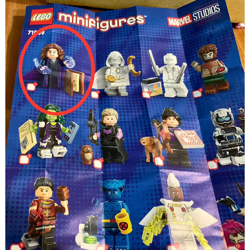 Lego minifigures 71039 漫威第二彈