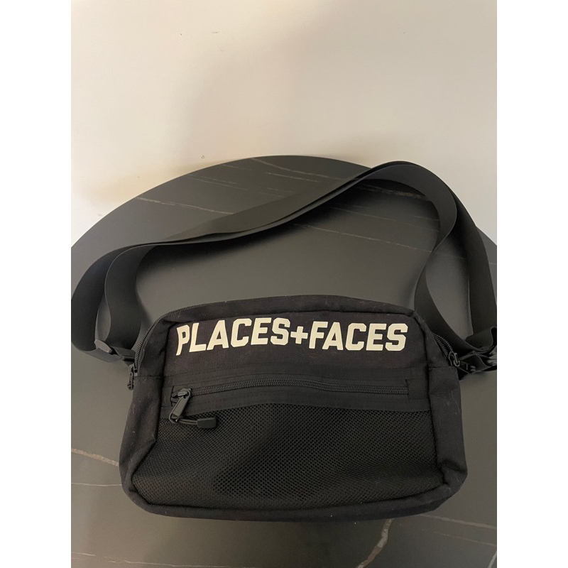 places + faces 反光側背包