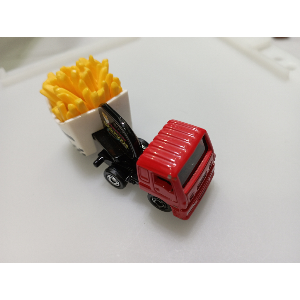 [北紡魚肉拍賣] 二手TOMICA 多美小汽車 已絕版 漢堡車  #模型車 #玩具車