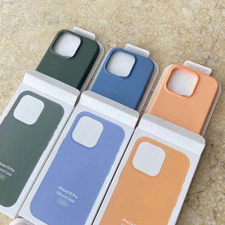 原廠推薦款式 親膚液態硅膠 磁吸手機殼 蘋果防摔保護殼 適用於 iphone 12 13 14 15 Pro Max