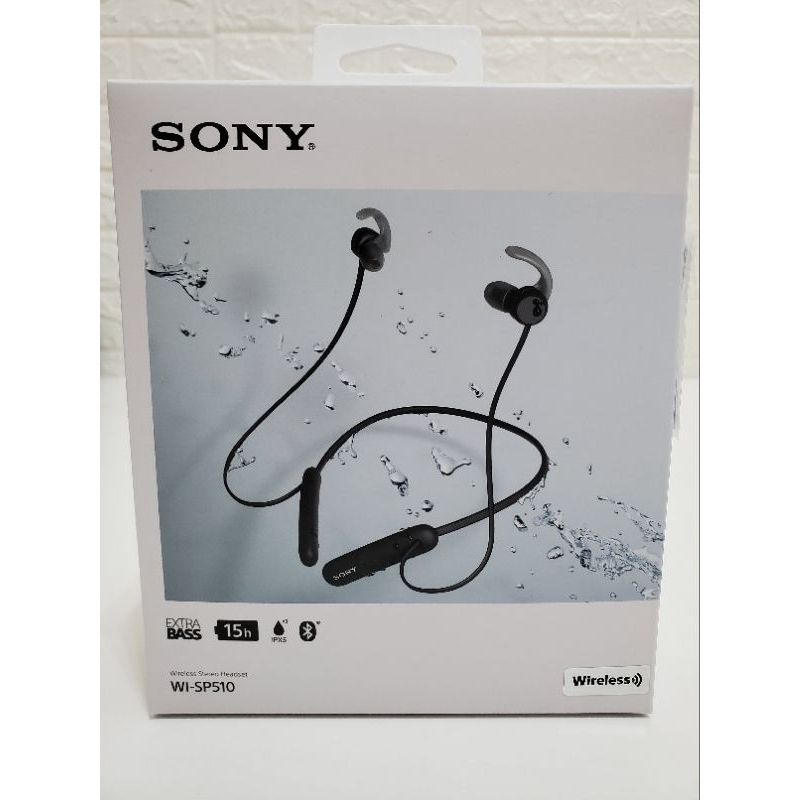 ［免運費］SONY原廠 頸掛式磁吸運動耳機WI-SP510