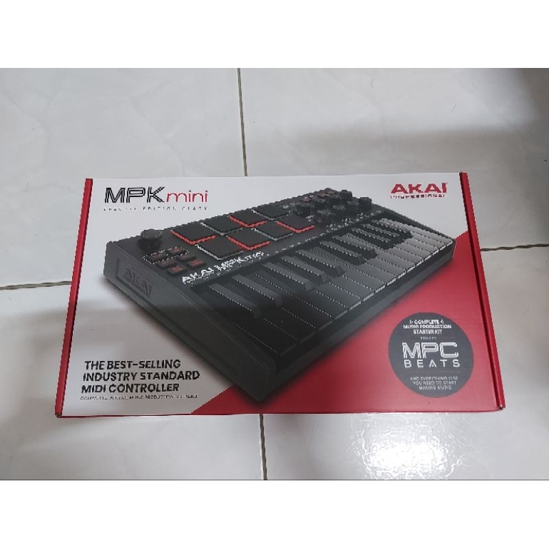 （客訂）akai mpk mini 3 MIDI鍵盤 全新 序號已註冊