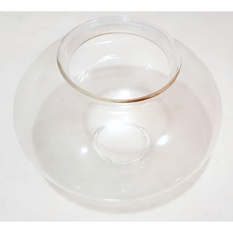 tilley 煤油燈用-透明圓玻璃罩-圓玻
