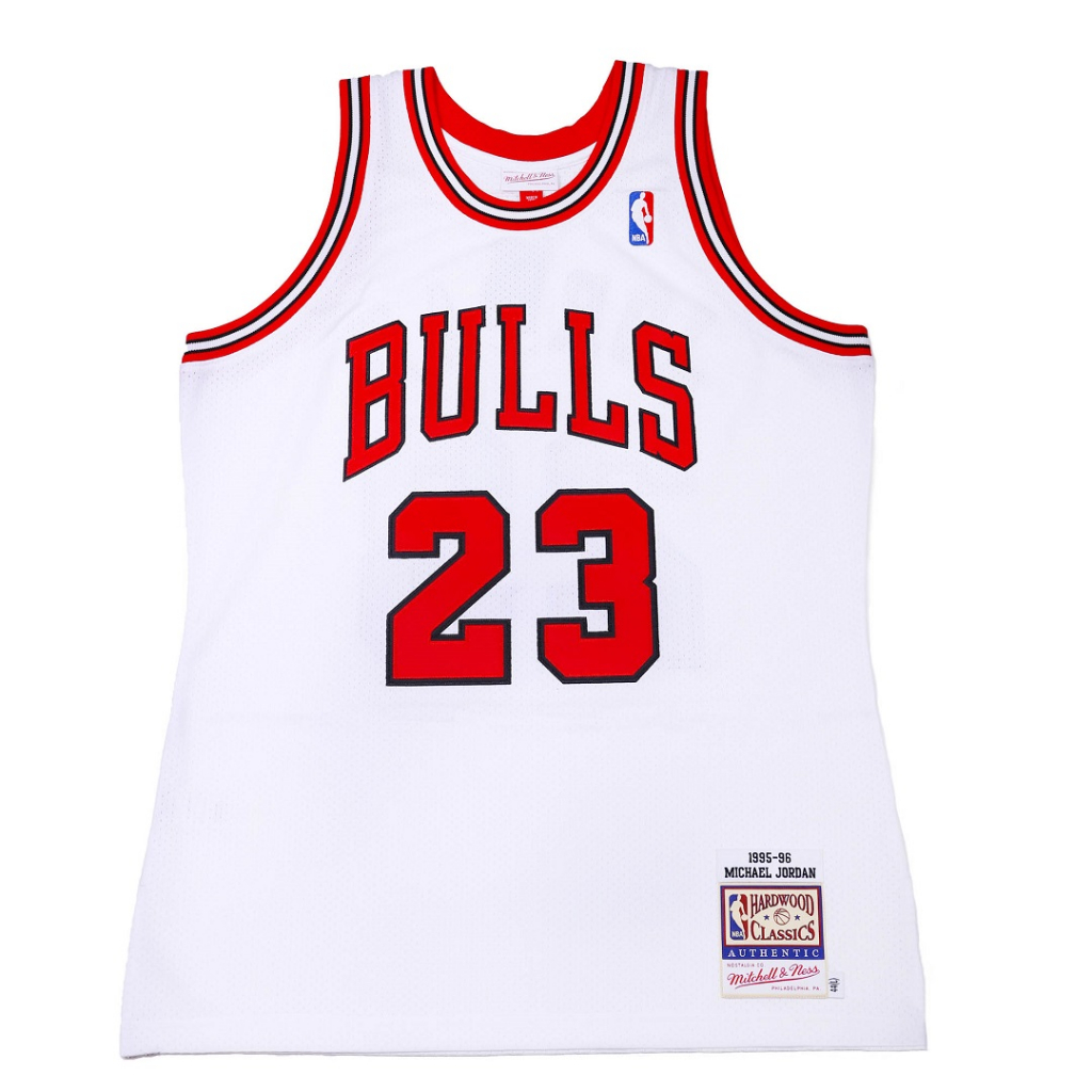 NBA 球員版球衣 Michael Jordan #23 95-96 Home 公牛 白