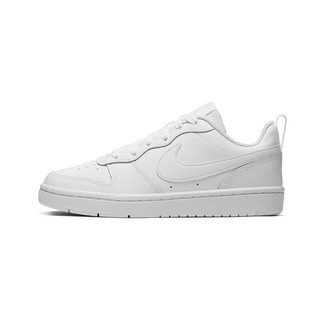 NIKE COURT BOROUGH LOW 2 (GS) 白 休閒鞋 女鞋 大童 BQ5448-100