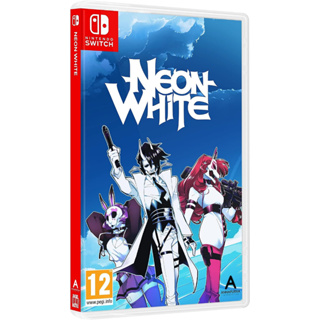 【艾達電玩】全新現貨內附特典 NS Switch 霓虹白客 歐版 中文版 Neon White