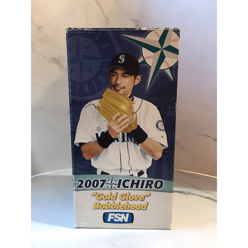 稀有版 搖頭公仔 2007年版 鈴木一郎 Ichiro 棒球 自取佳