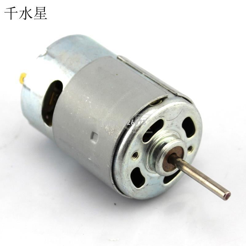 庫存不用等-【no】-W1350-1125 長軸亮殼540電機 電動工具 D型軸 5545 鐵后蓋大碳刷模型玩具馬達 現