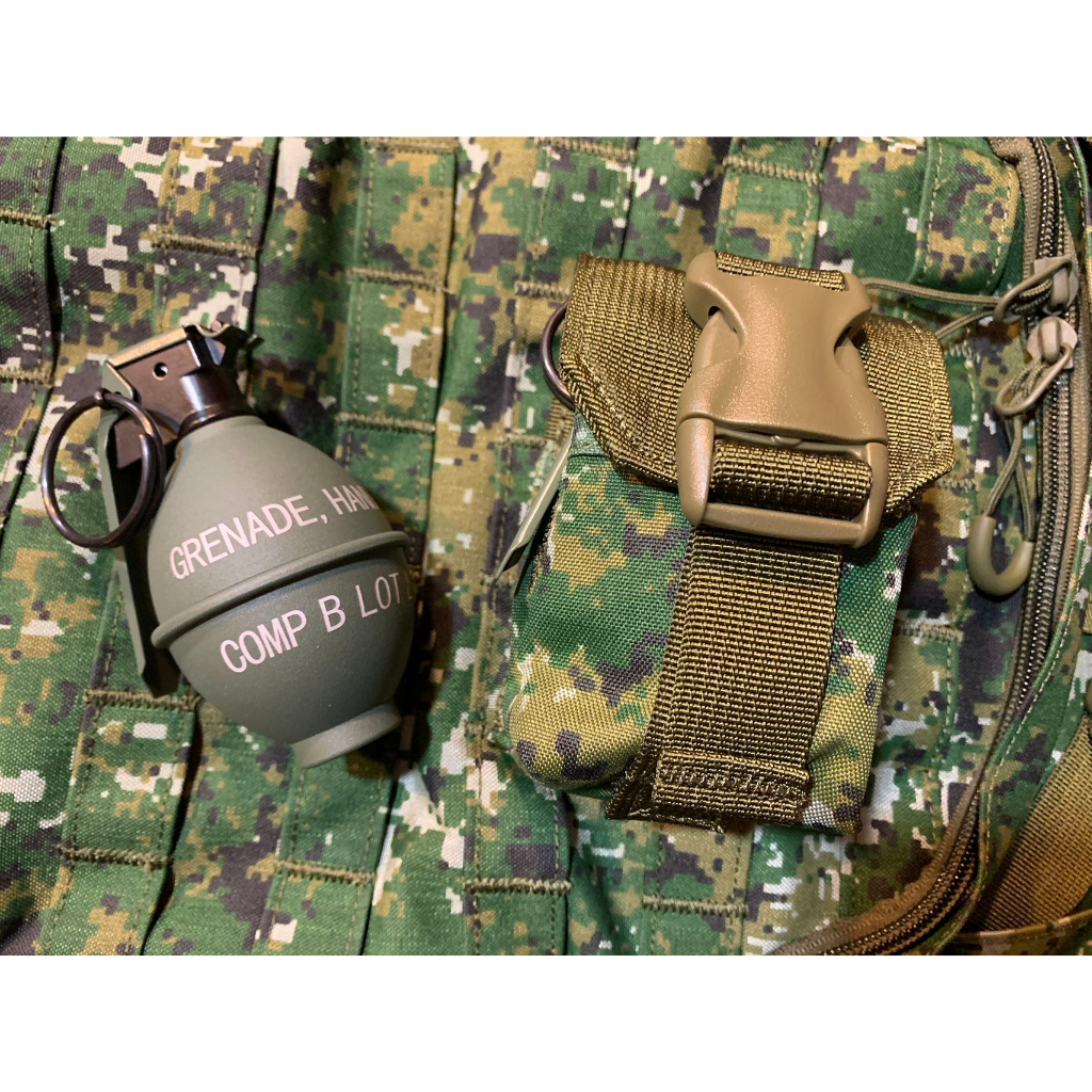 【軍宅小物】美造M26 M67 金屬模型訓練收藏手榴彈