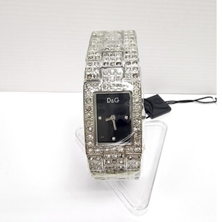 【D&G】方型晶鑽腕錶