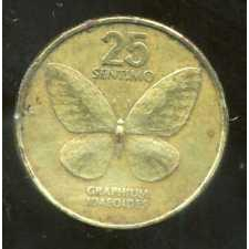 【全球硬幣】菲律賓1983年 25 sentimos Philippines AU