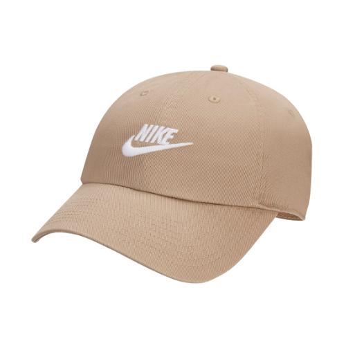 NIKE CAP 刺繡 穿搭 老帽 奶茶色 帽子 FB5368247 Sneakers542