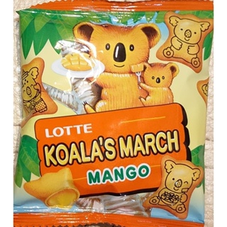 泰國Koala's March樂天小熊夾心餅乾(鳳梨口味) 1包-共4包