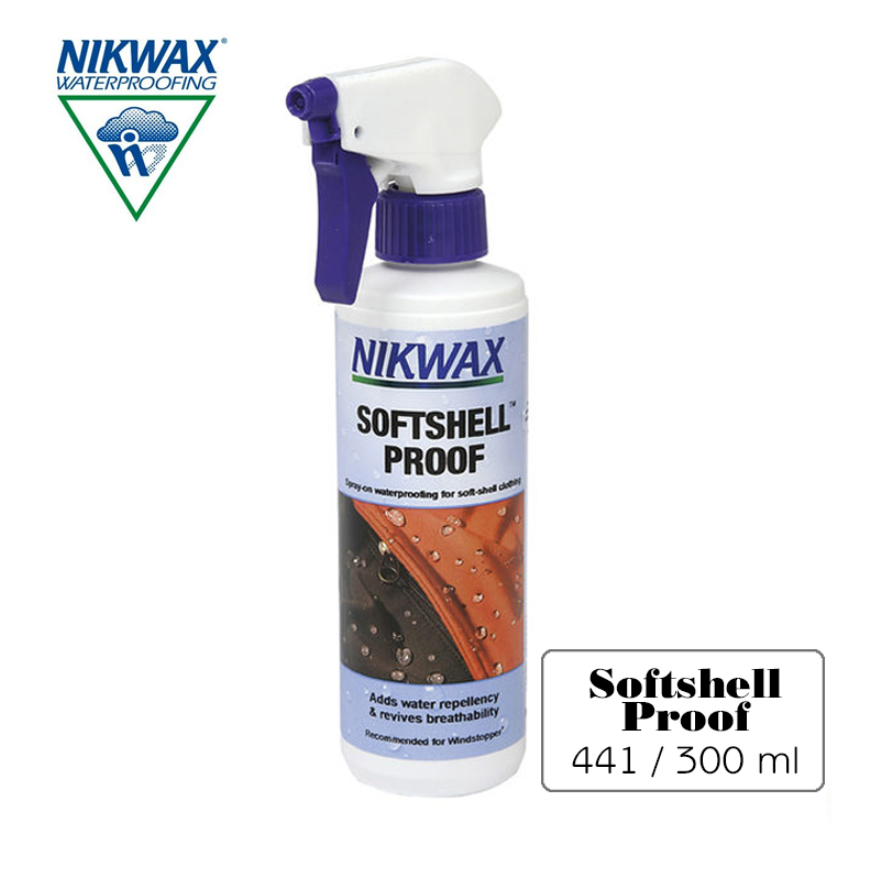 NIKWAX 噴式Softshell撥水劑 441(《300ml》 / 軟殼護理、防水、專業保養