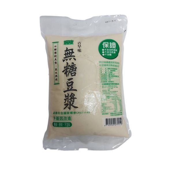 楓康古早味無糖豆漿2kg~非基因改造