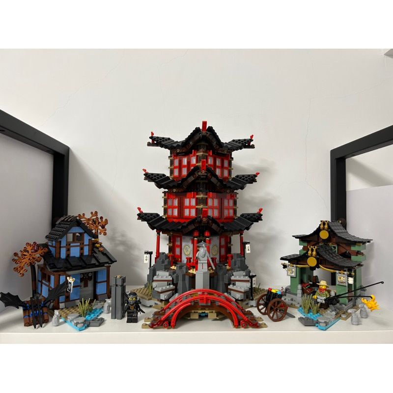 二手 LEGO絕版品 70751 飛天忍者神廟