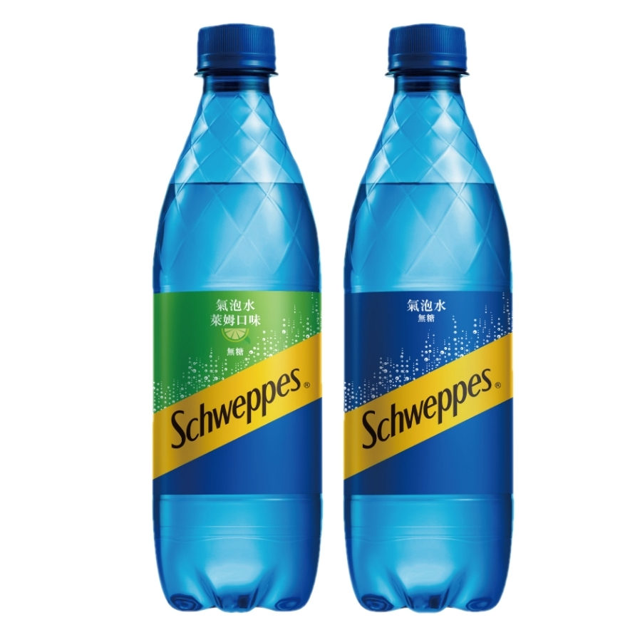 【宅配免運】Schweppes 舒味思 氣泡水系列 原味/萊姆 寶特瓶500mlx24