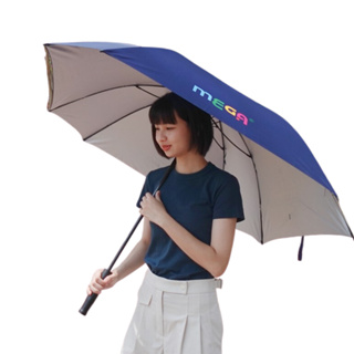 【MEGA GOLF】超強8邊形 高爾夫 自動 晴雨傘 深藍色