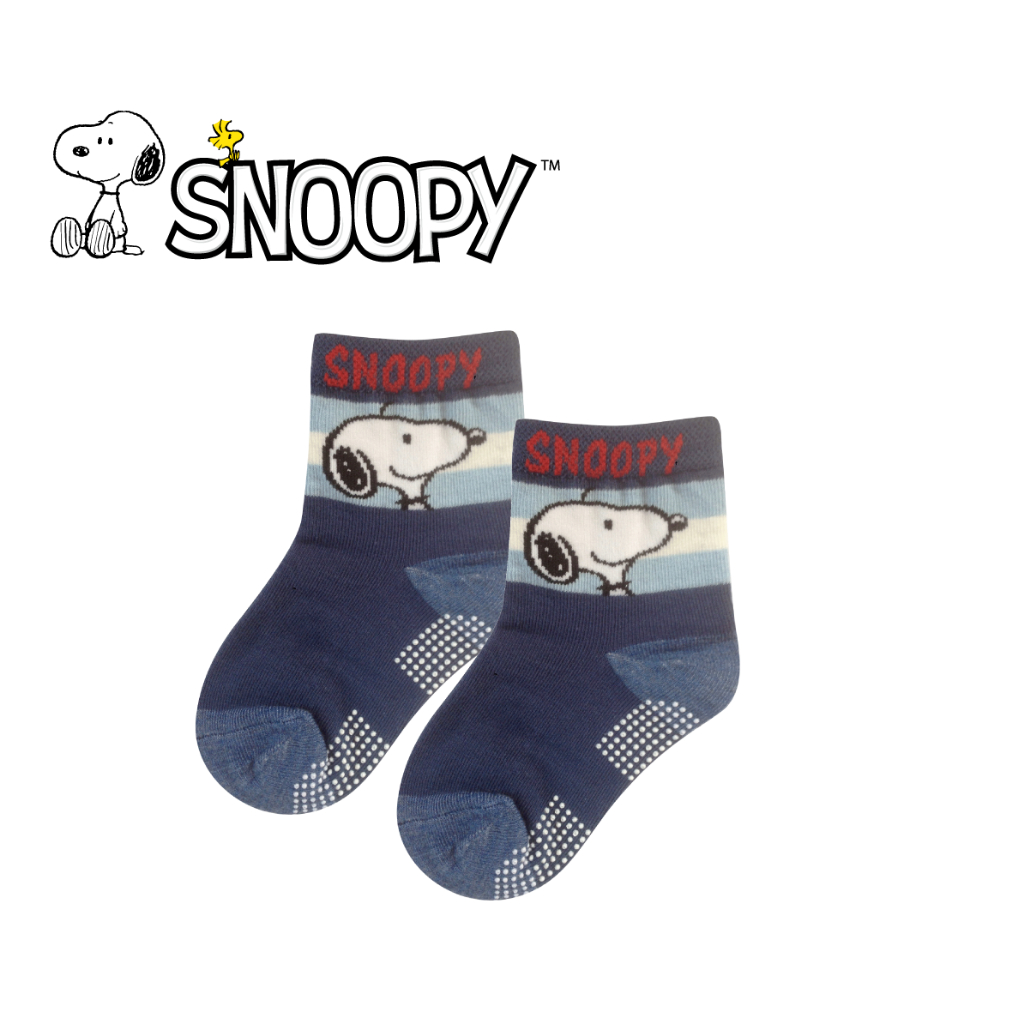 【SNOOPY】SN015 大頭止滑童棉襪