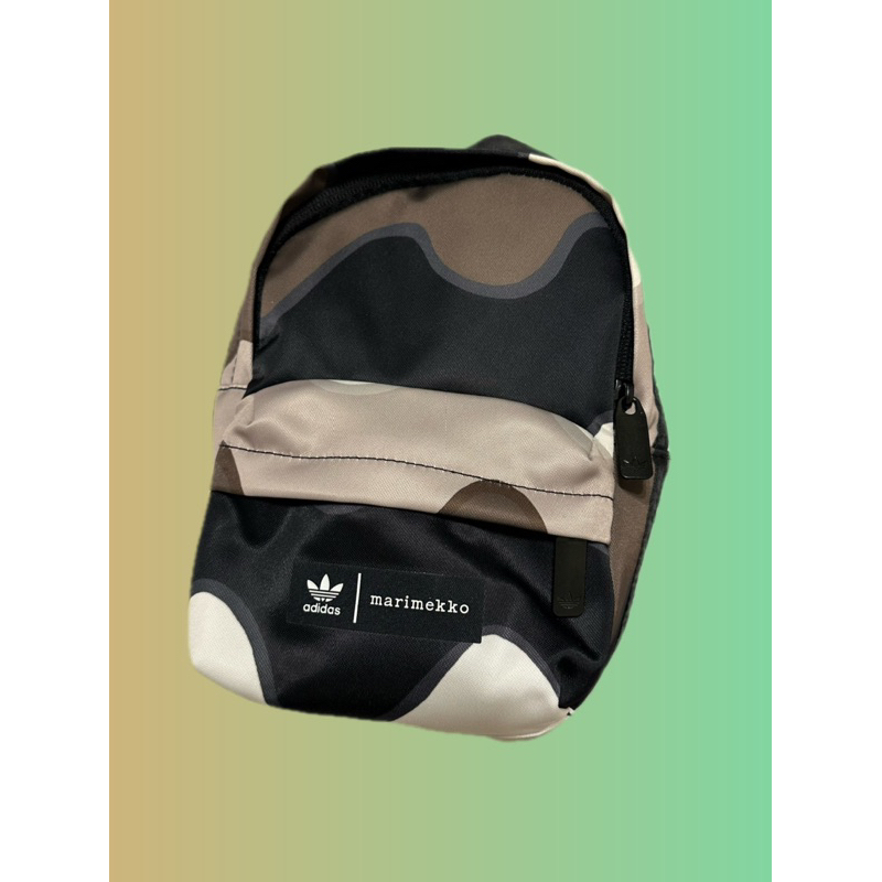 Adidas x Marimekko Mini 聯名款～迷彩 迷你後背包（近9.9999新）