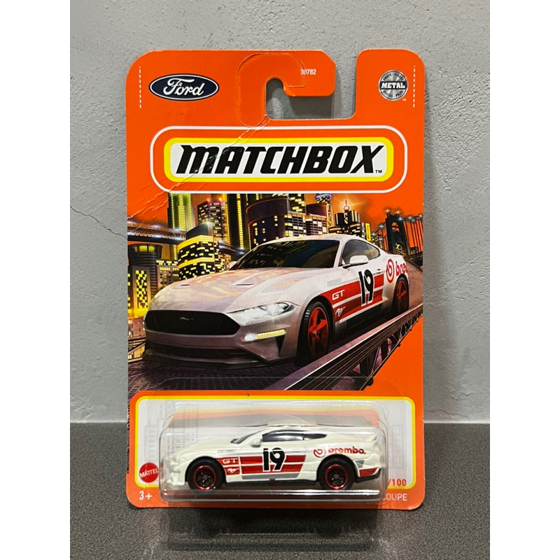 Matchbox 火柴盒 ‘19 Ford Mustang Coupe 福特 野馬 Brembo