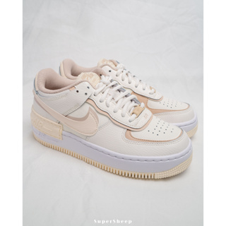 Nike Air Force Shadow 結構 輕量 增高 女款 奶油黃 FQ6871-111