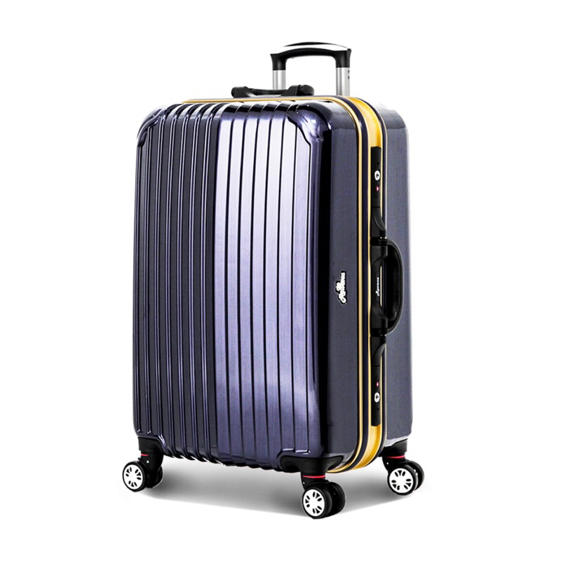 Rowana】PC鏡面鋁框旅行箱/行李箱 (25吋)永和區