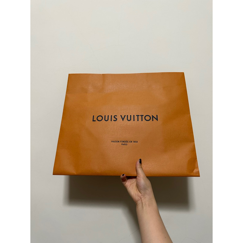 LV 紙袋 大號專櫃紙袋 送禮紙袋 Louis Vuitton LV包 紙袋 提袋
