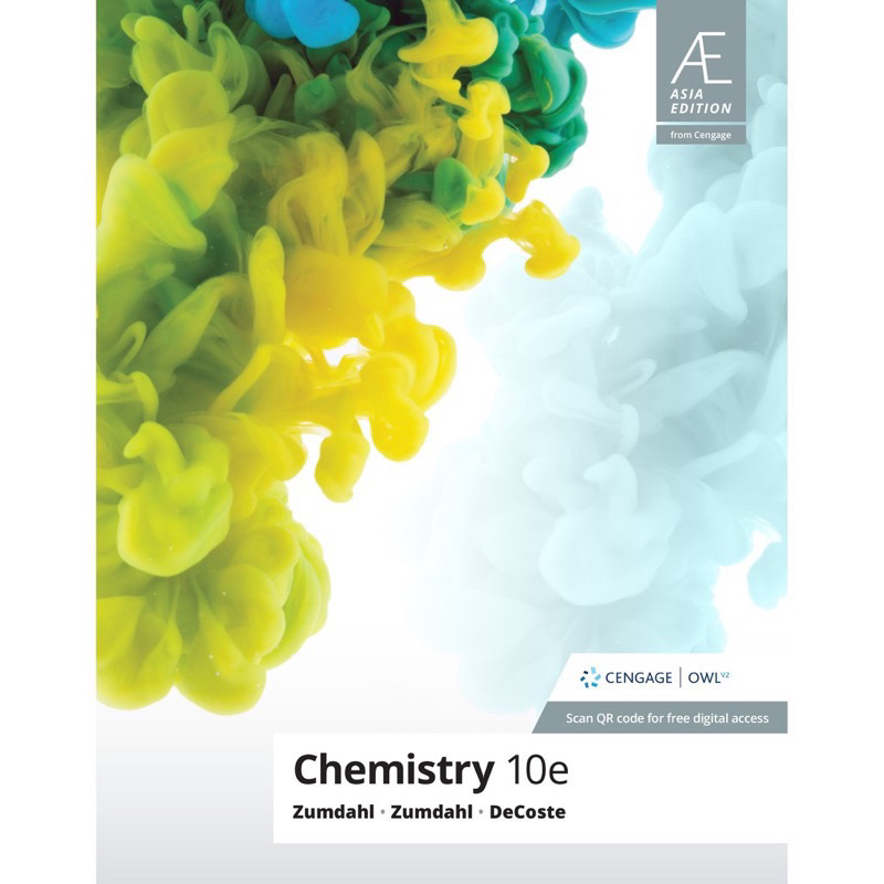 普通化學 原文書 Chemistry 10/e Asia Edition Zumdahl