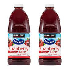 【Costco代購】Kirkland Signature 科克蘭 蔓越莓綜合果汁 2.83公升 X 2入【茉莉Costc