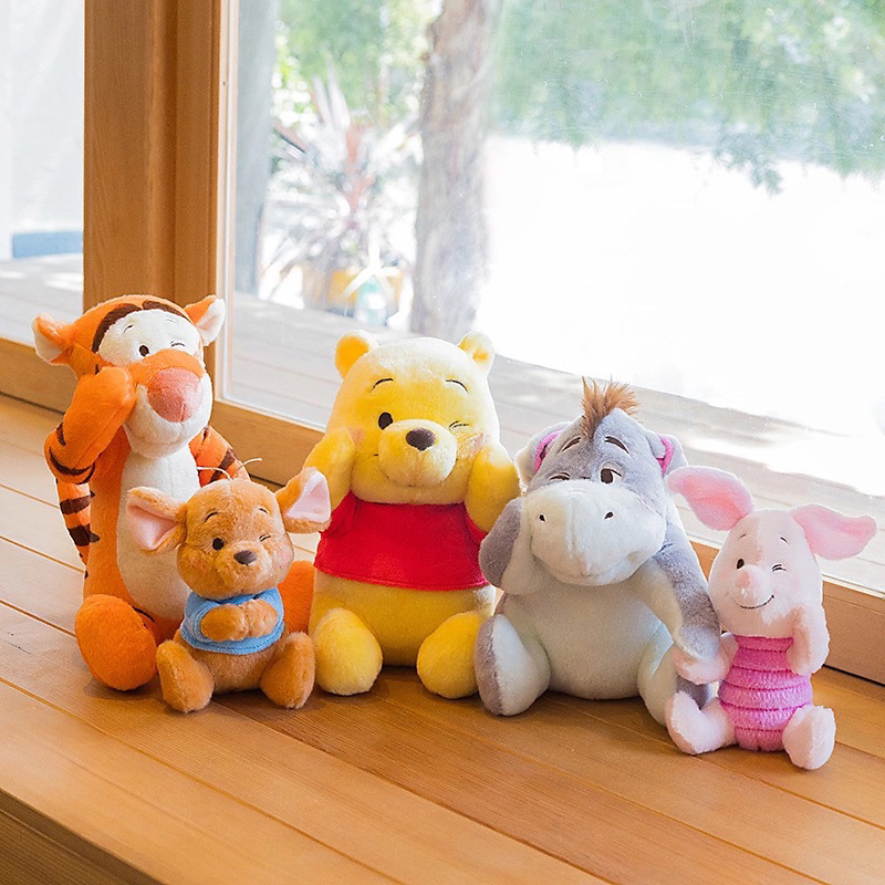 ✨現貨✨🎀朵兒日本代購 2023 日本迪士尼 小熊維尼與好朋友 磁石娃娃 玩偶 小豬 屹耳 驢子 小荳 蜂蜜日 蜜蜂維尼