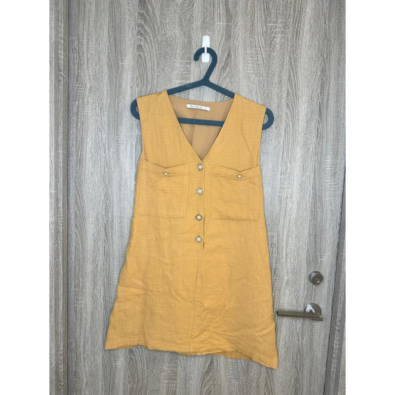 mercci22黃色洋裝