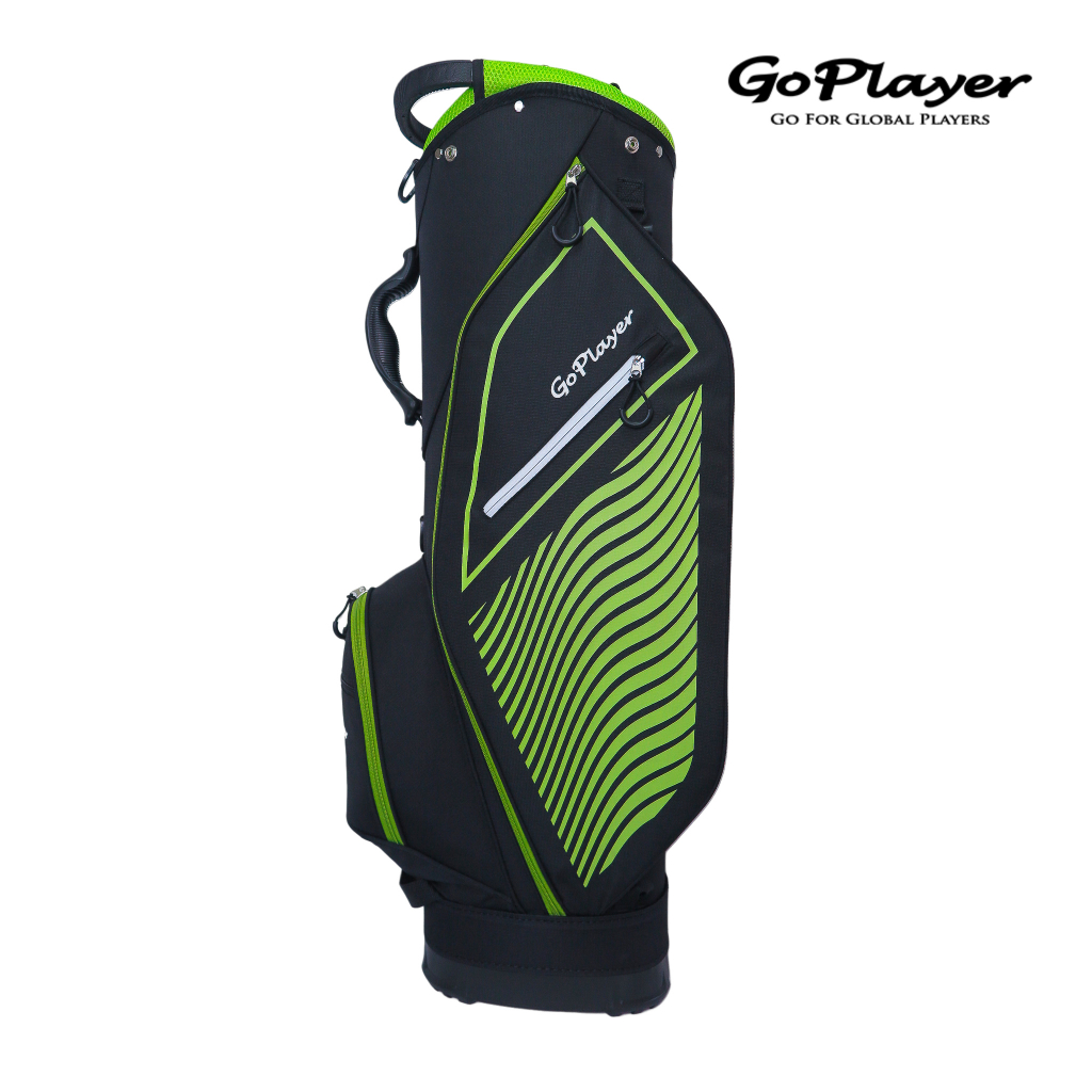 【GoPlayer】9“乘風輕量布桿袋 (高爾夫Golf男輕量布料職業標準球袋球筒球包)