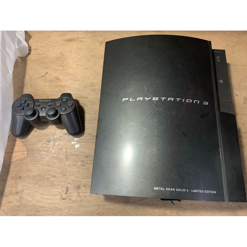 PS3 潛龍諜影 限量 40G主機 中古 故障